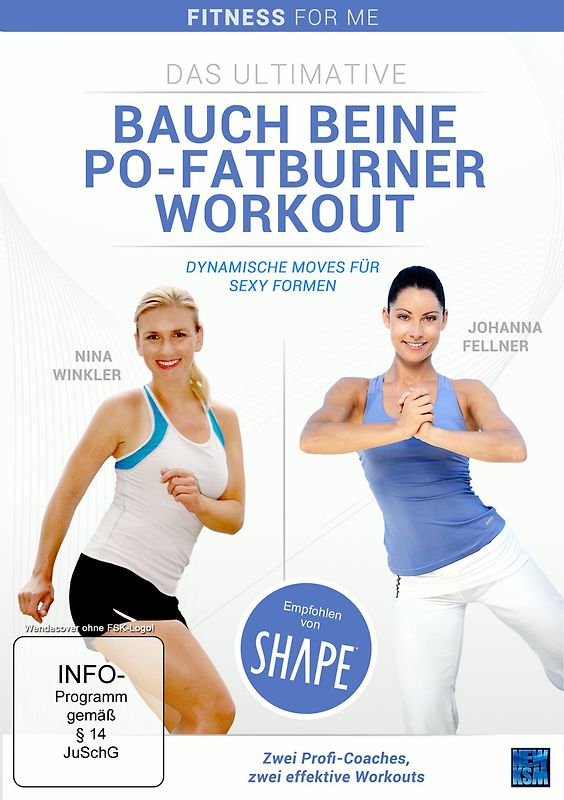 Das ultimative Bauch Beine Po-Fatburner Workout - Dynamische Moves für sexy Formen DVD