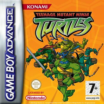 Teenage Mutant Ninja Turtles Nintendo Game Boy Advance