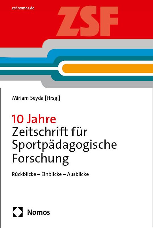 10 Jahre Zeitschrift für Sportpädagogische Forschung