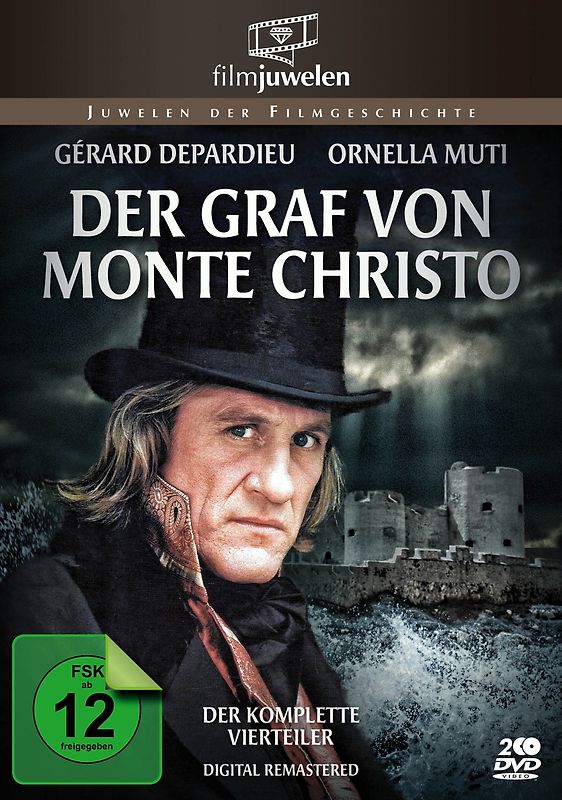 Der Graf von Monte Christo - Der komplette Vierteiler [2 DVDs] DVD