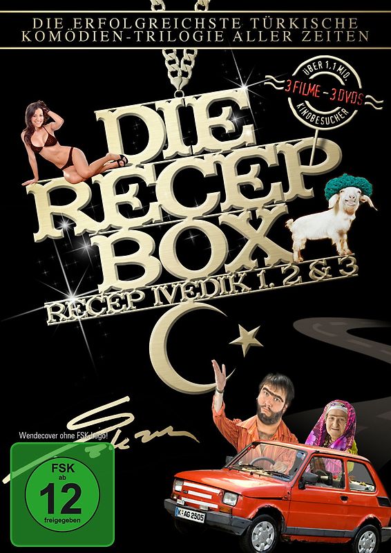 Die Recep Box (Recep Ivedik 1, 2 & 3) (OmU) DVD