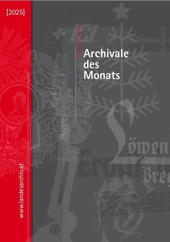 Archivale des Monats (2025)