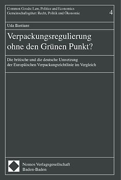 Verpackungsregulierung ohne den Grünen Punkt?