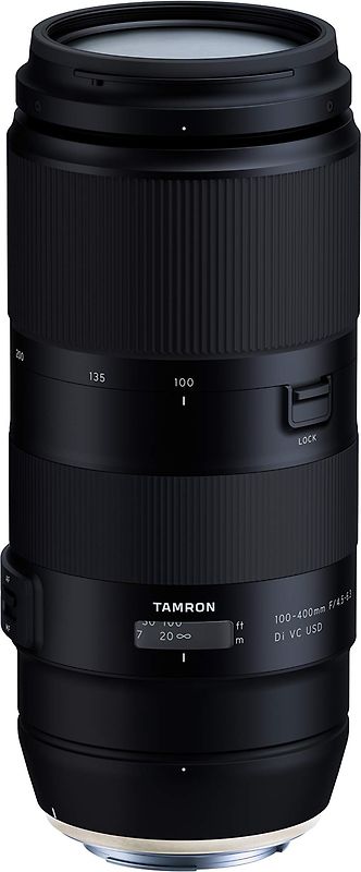 Tamron 100-400 mm F4.5-6.3 Di USD VC  67 mm Objectif (adapté à Canon EF) noir