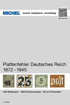MICHEL Plattenfehler Deutsches Reich