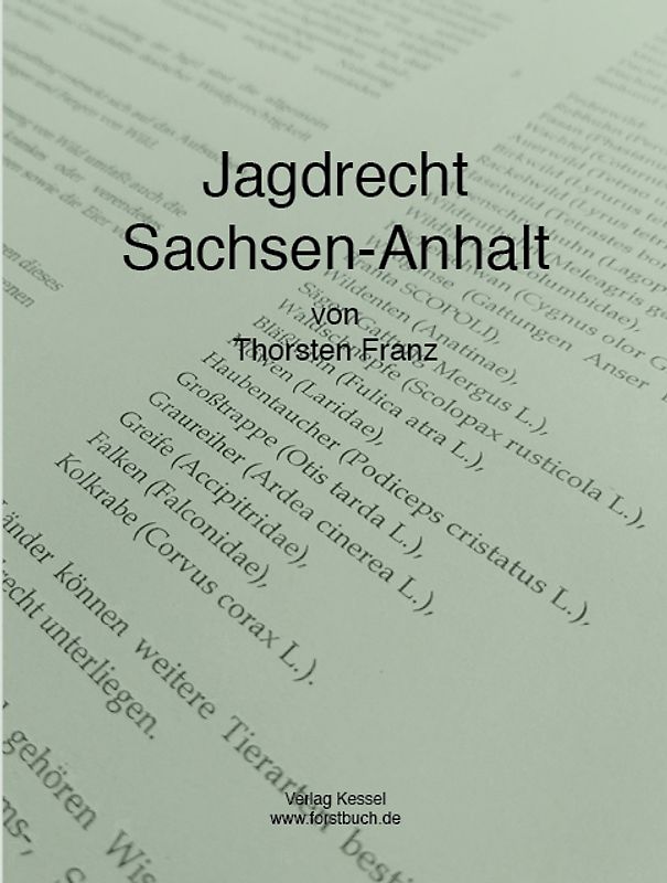 Jagdrecht Sachsen-Anhalt