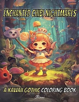 Enchanted Chibi Nightmares: A Kawaii Gothic Coloring Adventure: Over 40 Whimsical & Spooky Characters for All Ages to Enjoy (A Journey through Mystic Chibi Horror and Pastel Goth)