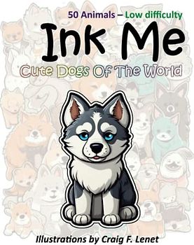 Ink Me: Cute Dogs Of The World - Low difficulty