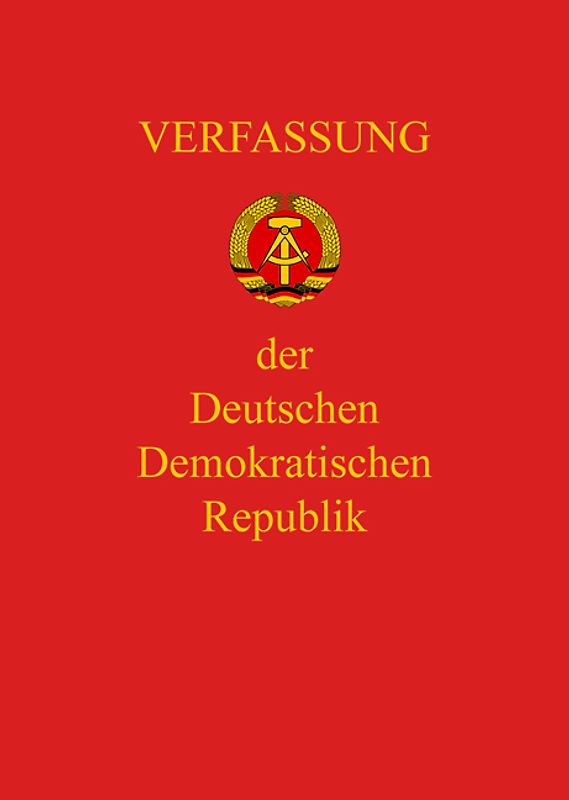 Verfassung der DDR