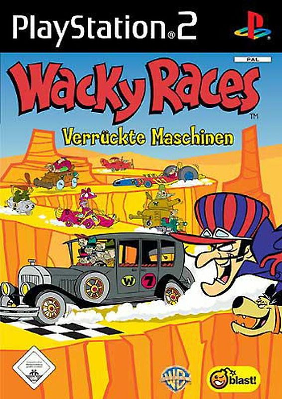 völlig verrückte Autorennen, Das - Verrückte Maschinen PlayStation 2