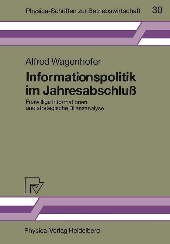 Informationspolitik im Jahresabschluß