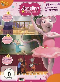 Angelina Ballerina - 15 Tanzabenteuer auf 3 DVDs DVD