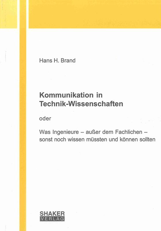Kommunikation in Technik-Wissenschaften