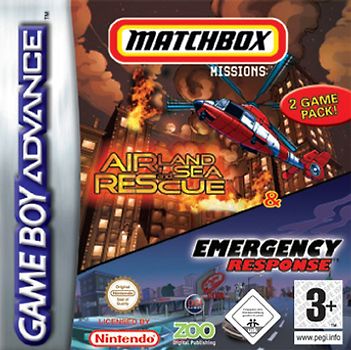 Matchbox Missions: Emergency Response & Air, Land & Sea Rescue Nintendo Game Boy Advance
