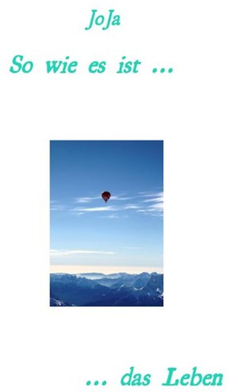 So wie es ist ...