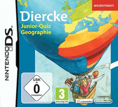 Diercke Junior Quiz Geographie Nintendo DS