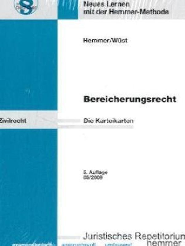 Karteikarten Bereicherungsrecht