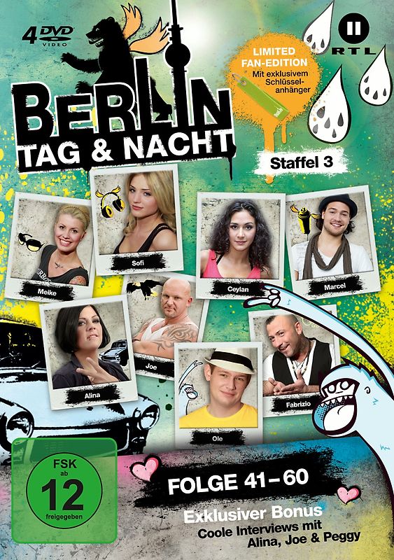 Berlin - Tag & Nacht: Staffel 3 - Folge 41-60 [4 DVDs] DVD