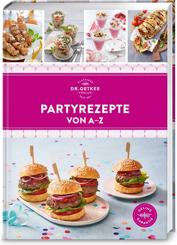 Partyrezepte von A–Z