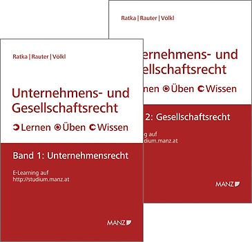 PAKET Unternehmens- und Gesellschaftsrecht Band 1 + Band 2