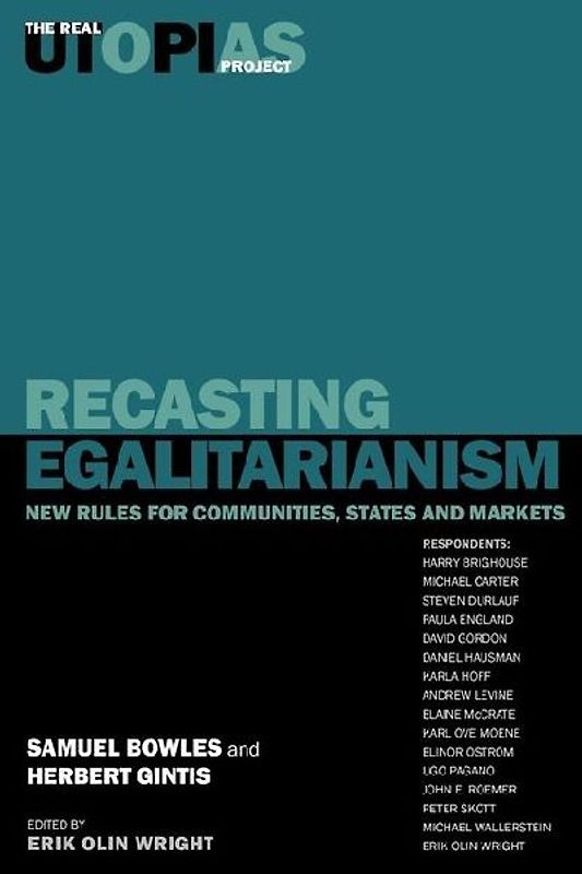 Recasting Egalitarianism