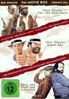 Bud Spencer & Terence Hill - Der Siegeszug des Erfolgreichsten Duos der Filmgeschichte [3er-Movie Box] DVD