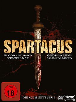 Spartacus Complete Box [16 DVDs, Geschnittene Version] DVD