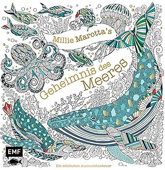Millie Marotta's Geheimnis des Meeres – Die schönsten Ausmal-Abenteuer