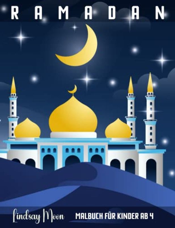 Ramadan Malbuch für Kinder ab 4: Ramadan-Freunde: Ein Malbuch mit süßen Illustrationen von Kindern, die den Fastenmonat feiern. Ein persönliches Malbuch zur Feier des Monats der Hingabe
