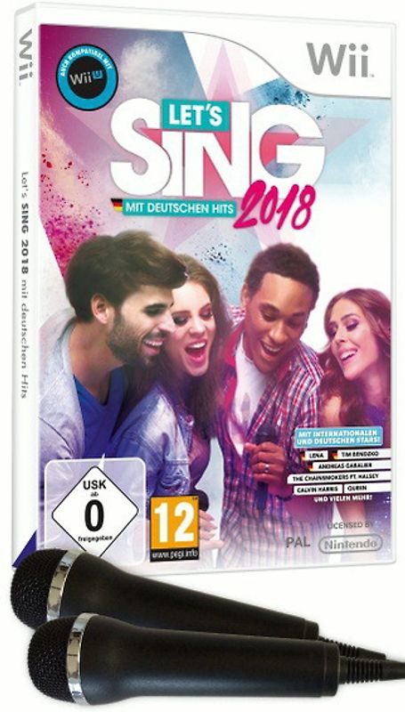 Let's Sing 2018 mit deutschen Hits [inkl.2 Mirkrofone Bundle] Bundleversion