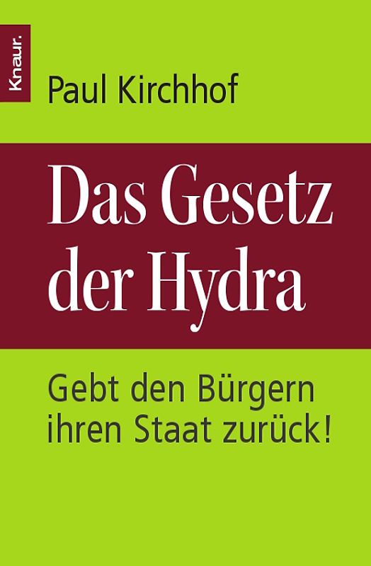 Das Gesetz der Hydra