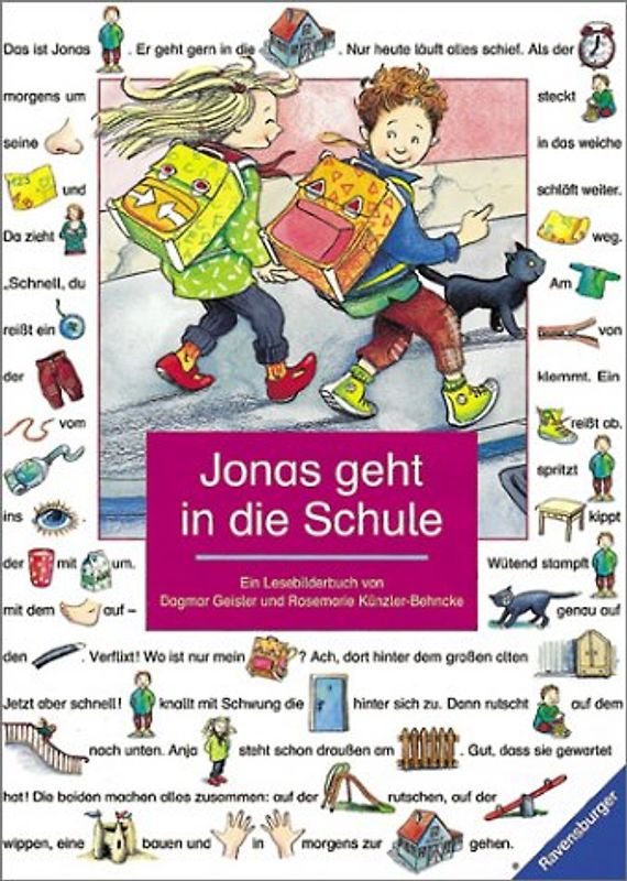 Jonas geht in die Schule