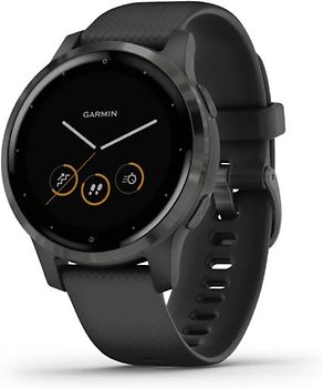 Garmin Vivoactive 4s 40 mm noir et bracelet en silicone noir