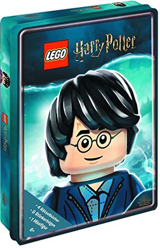 LEGO® Harry PotterTM - Meine LEGO® Harry PotterTM Rätselbox: 4 Rätselbücher, 5 Stickerbögen, 1 MInifigur