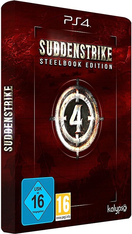 Sudden Strike 4 [Steelbook Edition, inkl. DVD, CD, Artbook & Poster] PlayStation 4