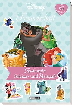 Disney Freundschaft: Zauberhafter Sticker- und Malspaß