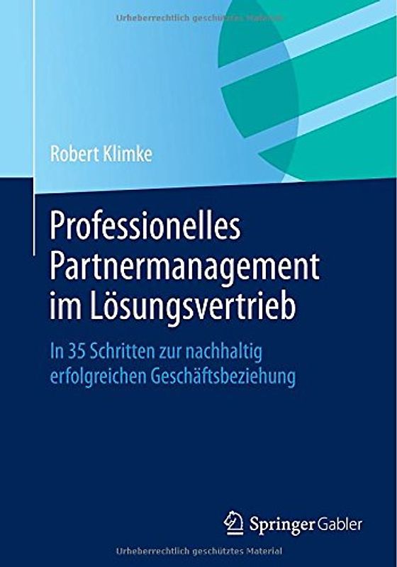 Professionelles Partnermanagement im Lösungsvertrieb