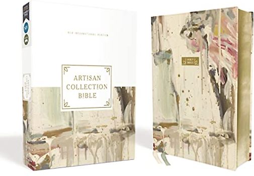 Niv, Artisan Collection Bible, Leathersoft, Multi-Color/Cream, Red Letter, Comfort Print