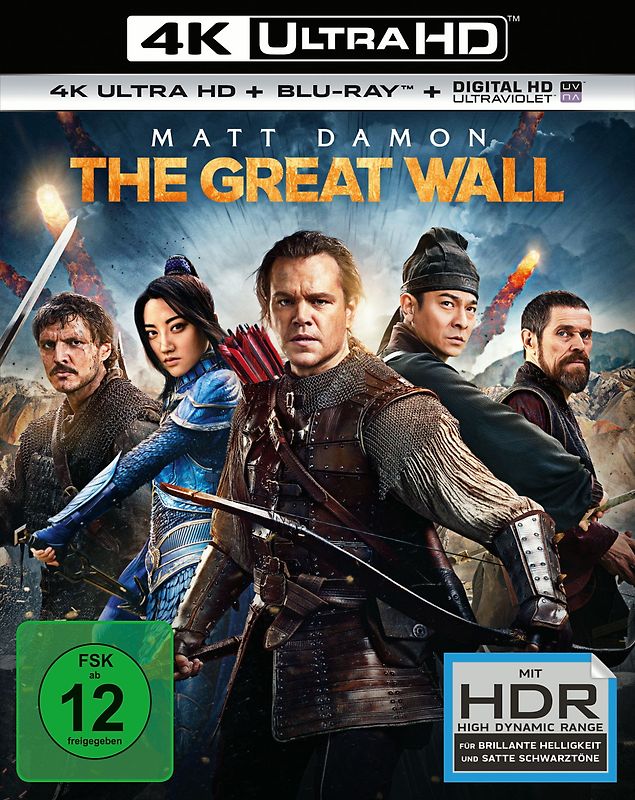 The Great Wall [inkl. Blu-ray] 4K Ultra HD Blu-ray