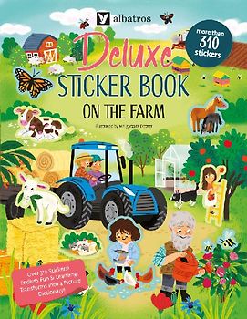 Deluxe Sticker Book: On the Farm
