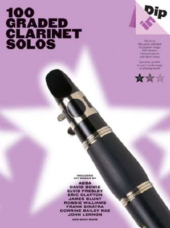 100 Graded Clarinet Solos. Klarinette (Dip in)