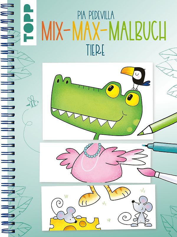 Mix-Max-Malbuch Tiere