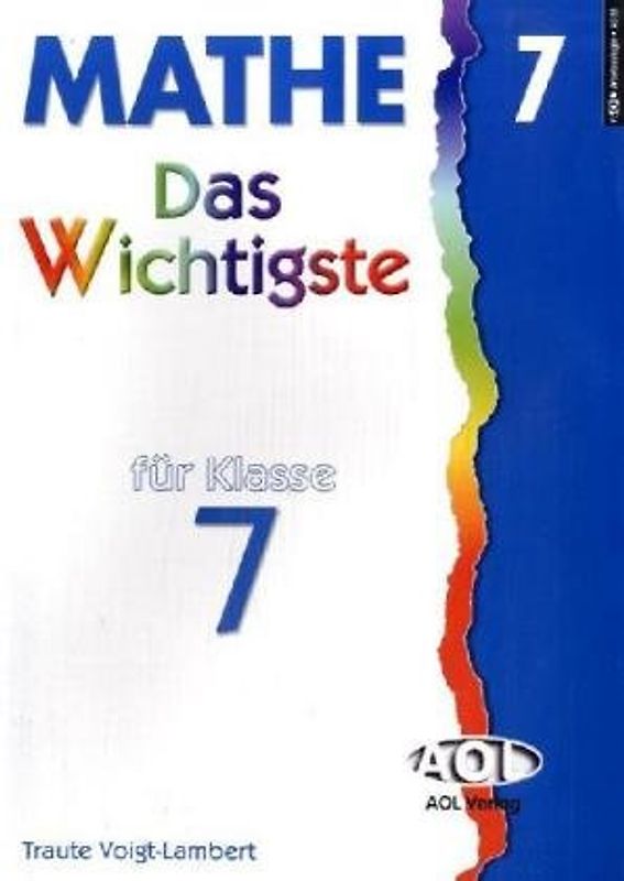 Mathe - Das Wichtigste für Klasse 7