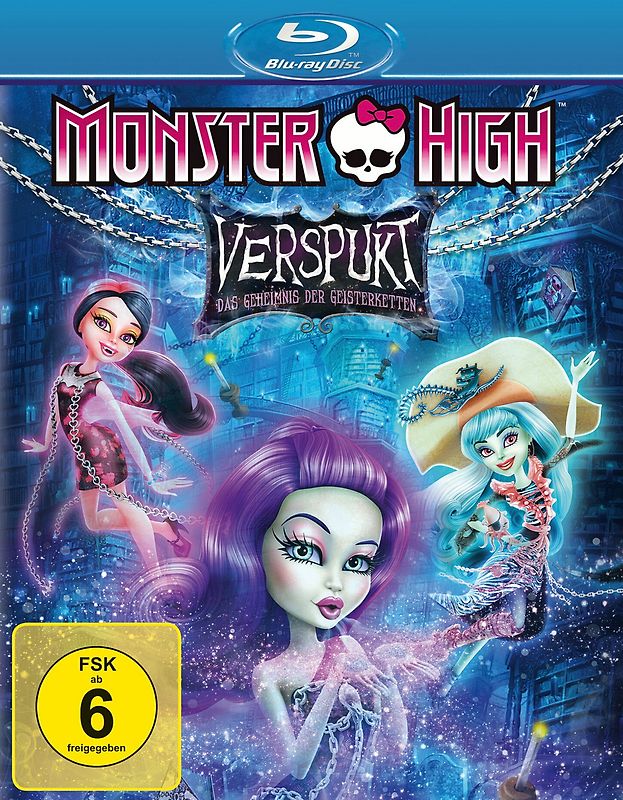 Monster High: Verspukt - Das Geheimnis der Geisterketten [Blu-ray] - Cam Clarke Blu-ray Disc