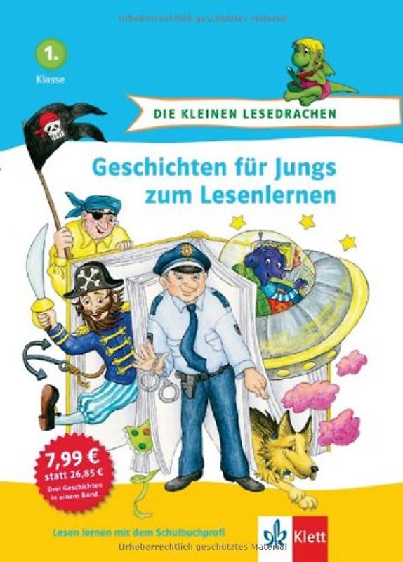 Geschichten für Jungs zum Lesenlernen
