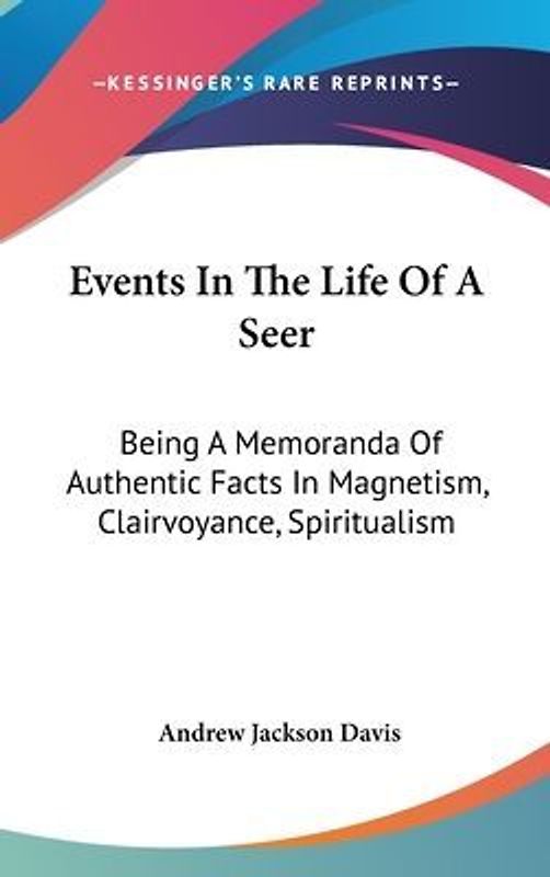 Events In The Life Of A Seer