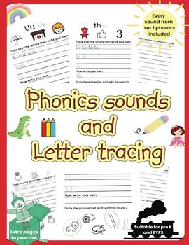 Early phonic sounds and tracing letters: A letter and sounds activity book for pre K - Y1 children