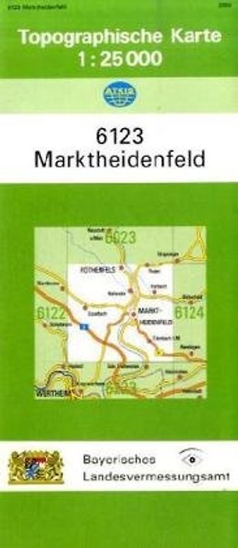 TK25 6123 Marktheidenfeld