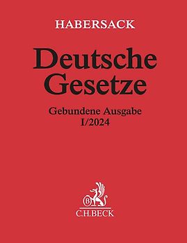 Deutsche Gesetze Gebundene Ausgabe I/2024