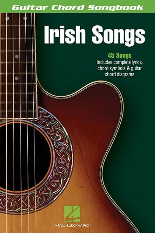 Guitar Chord Songbook Irish Songs Gtr (Guitar Chord Songbooks) - Various